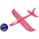 Літак, 47 см, світло, пінопласт, 13x47x4.5 см (В асортименті)