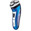 Чоловіча електробритва для бороди Geemy 7090 роторна акумуляторна електро бритва Синій