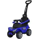 Дитяча каталка-толокар Bambi Racer 2 в 1 з музикою та світлом, синій