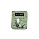 УМБ Power Bank 5000mAh повербанк з екраном і ліхтариком 4 в 1 Kaws Green (16131)