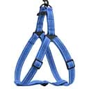 Шлея для собак Barksi Cotton Стандарт Рефлекторна L 58-71х2.5 см лазурно-синя