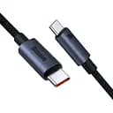 Кабель Baseus Minimalist Series Fast Charging Data Cable Type-C to Type-C 100W 5A 2m Black (CAJY020101)