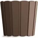 Горшок для цветов Prosperplast Boardee Basic круглый, 290 мм, коричневый (25647-222)