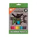 Олівці кольорові Yes Minecraft Heroes, 18 кольорів