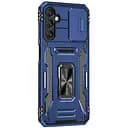 Ударостійкий чохол Epik Camshield Army Ring для Samsung Galaxy S23 FE Синій / Navy