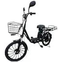 Электровелосипед Minako U20" 800W 48V 18Ah + грузовой усиленный багажник черный