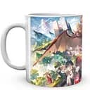 Кухоль GeekLand Моя геройська академія My Hero Academia Фентезі AU MHA 02.516 330 мл білий