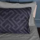 Наволочка MirSon Сатин 22-1396 Geometric Vibes 70х70 см сіра (2200010565393)