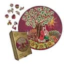 Деревянный пазл Петриковский Роспись Мамай Анны Олейник, А5, Картонная коробка 35 элементов