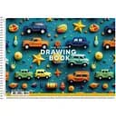 Альбом для малювання Школярик Make Art Work 20 аркушів в асортименті (PB-SC-020-8512)