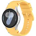 Браслет Seven Samsung Galaxy Watch 6 Classic 43mm 6 Classic 47mm - жовтий ширина кріплення 20мм силікон Watchbands (W48-8WB11984976)