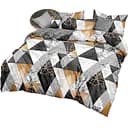 Комплект постільної білизни Novita Бязь, полуторний, сірий (23919)