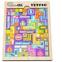 Развивающая игрушка PuzzleOK Тетрис Транспорт Puz-22922 деревянная