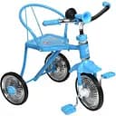 Дитячий триколісний велосипед LH-701-2Г Bambi з регулюванням сидіння та керма гумові колеса клаксон