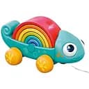 Многофункциональная каталка на шнурке Hola Хамелеон HA795700 для активных игр и развития ребенка