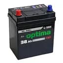 Автомобільний акумулятор Optima Asia 6СТ-38 (+/-) 12В 38Ач 330А