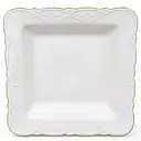 Тарелка квадратная 22×22 (см) фарфоровое сервировочное блюдо для подачи Белый Yiwu 120-YH-HG005