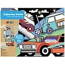 Набір для малювання Avenir Гігантська вельвет-розмальовка Транспорт і автомобіль (CH191693)