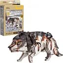 Трехмерная головоломка-конструктор CubicFun National Geographic Дикие животные Серый волк 58 элементов (DS1180h)