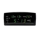 Настільний годинник Caixing CX 868 цифровий із зеленим підсвічуванням