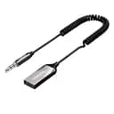 Bluetooth-адаптер Ugreen CM309 Bluetooth Car Receiver Aux with Mic Space Gray (70601)