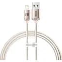Кабель Baseus Crystal Shine Series Fast Charging Data Cable USB to iP 2.4A 2 м Pink (CAJY001204)