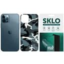 Захисна плівка SKLO Back тил Camo для Apple iPhone 6/6s 4.7 Блакитний/Army Blue