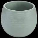 Горшок для цветов Serinova Colorful, 0.55 л, зеленый (ES03-Yesil)