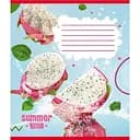 Зошит учнівський "Фрукти у воді" 024-550016K-2 в клітинку, 24 аркуші