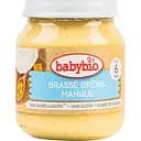 Органічне молочне пюре Babybio з овечого молока з манго 130 г