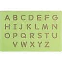 Деревянная доска Viga Toys Написание заглавных букв (50857)