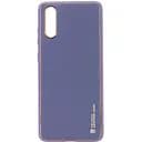 Шкіряний чохол Xshield для Samsung Galaxy A50 A505F / A50s / A30s Сірий / Lavender Gray