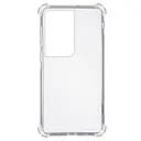 TPU чохол Getman Ease logo посилені кути для Samsung Galaxy S21 Ultra Безбарвний (прозорий)