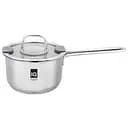 Ківш IQ Be Creative 16 см 1.8 л з кришкою сріблястий (IQ-4050-16)