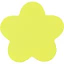 Блок паперу з клейким шаром Axent 70x70 мм 50 аркушів, квітка (2443-05-A)