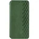 Шкіряний чохол-книжка GETMAN Cubic (U) для Xiaomi Redmi Note 13Pro+ Зелений