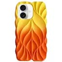 Чохол Epik TPU Leaf для Apple iPhone 16, 6.1 Yellow/Orange