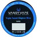 Котушка спіралі Vandyvape Triple Fused Clapton Ni80 Wire Coil 3.05 м 28ga*3 38ga - 1.58 Ом (10422)