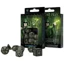 Набір кубиків Elvish Black & glow-in-the-dark Dice Set , 7 шт. (SELV04)