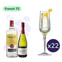 Коктейль French 75 (набор ингредиентов) х22 на основе Finsbury