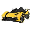 Электромобиль детский Bambi Lamborghini M 4865EBLR-6 с пультом управления Желтый