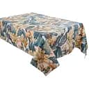 Скатертина Lefard Home Textile Versalles Flor Oceano 140х140 см водовідштовхувальна (715-307)