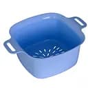 Дуршлаг квадратный Ekodeo 3 л синий (P92218BL)