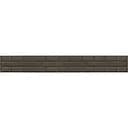 Декоративный бордюр для сада MultyHome кирпичи 15х2х120 см серо-коричневый (209479)