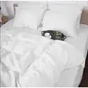 Підковдра MirSon Сатин 00-0000 Snow White 200х220 см (2200009415609)
