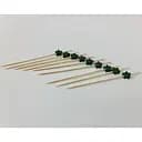 Шпажки для фруктів та прикраси страв Зірка дерев'яні 12 см 100 шт.