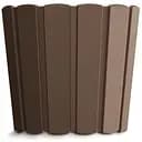 Горшок для цветов Prosperplast Boardee Basic круглый, 150 мм, коричневый (25487-222)