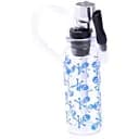 Трубка курильна скляна №HL-232 Blue Череп з кістками (11632)