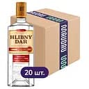 Упаковка водки Хлібний Дар Классическая 40% 10 л (0.5 л х 20 шт.)