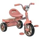 Дитячий триколісний велосипед MT 1037 EVA колеса 8/6 музика та світло персиковий